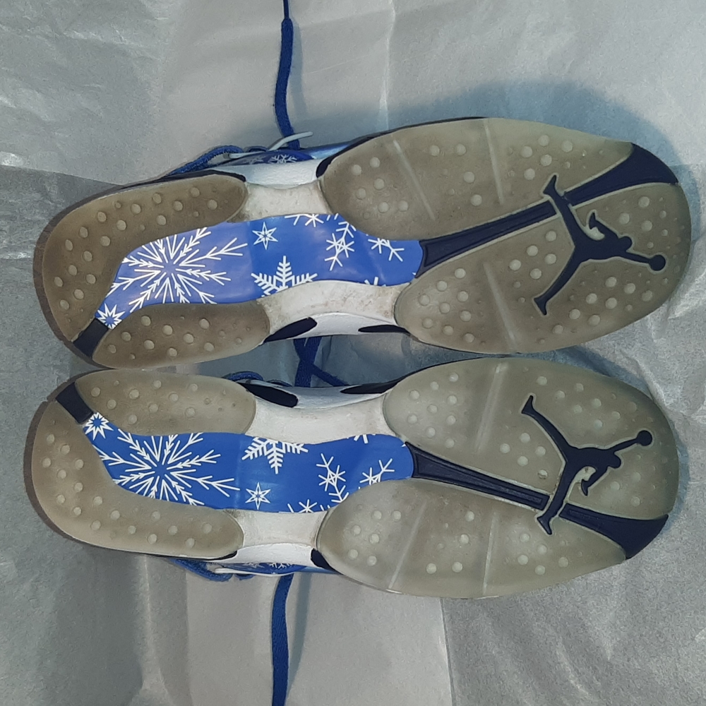 Jordan 8 Retro Sneakers 7Y = Women 8.5 = Men 7 - Picture 6 of 10